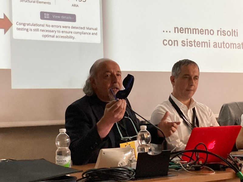 Donato Matturro e Cristian Bernareggi relatori agli accessibility days