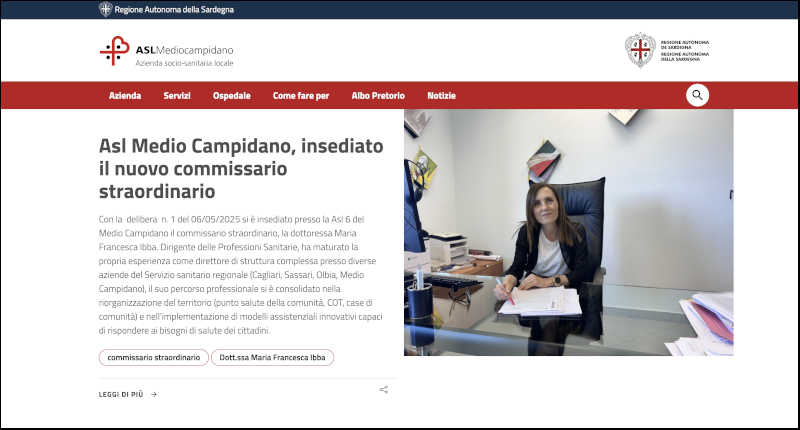 sito https://www.aslmediocampidano.it/