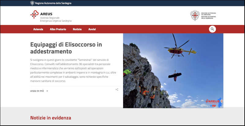 sito https://www.areus.sardegna.it/