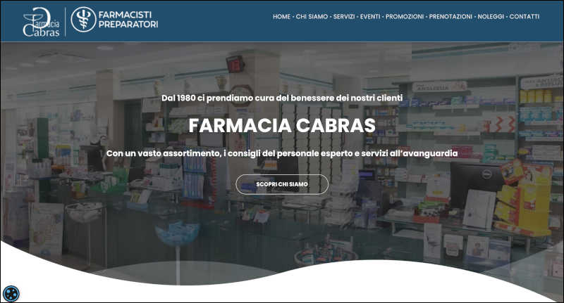 sito https://www.farmaciacabras.it/