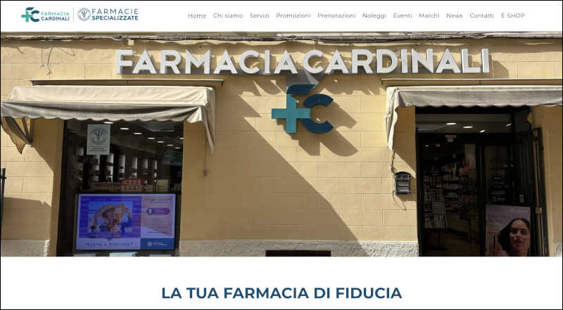 sito https://www.farmaciacardinali.it/
