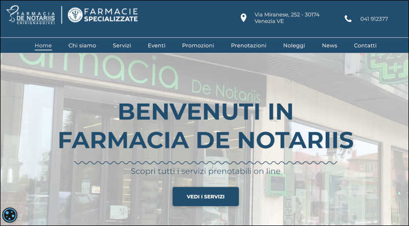 sito https://www.farmaciadenotariis.it/