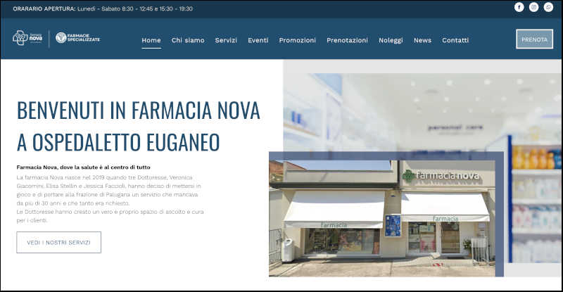 sito https://www.farmacianovapalugana.it/
