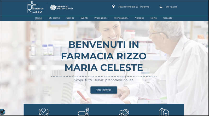 sito https://www.farmaciarizzomondello.it/