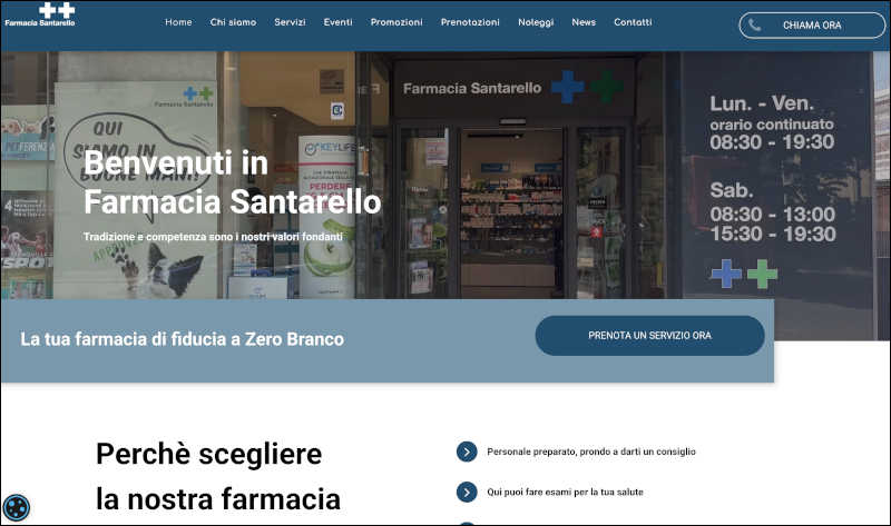 sito https://www.farmaciasantarello.com/