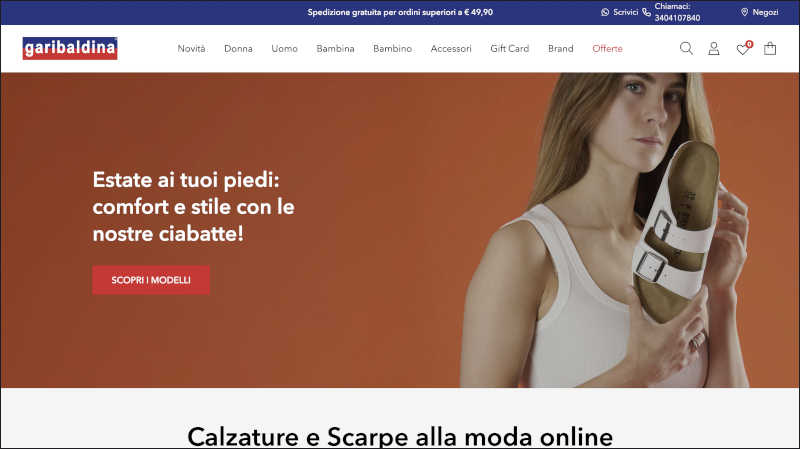 sito: https://garibaldinacalzature.it/