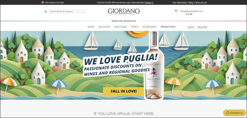 sito: giordanovini