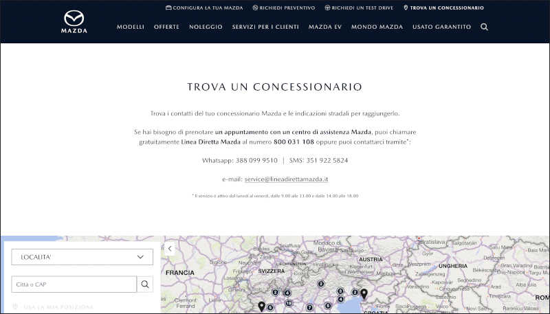 sito: mazdashowroom.com
