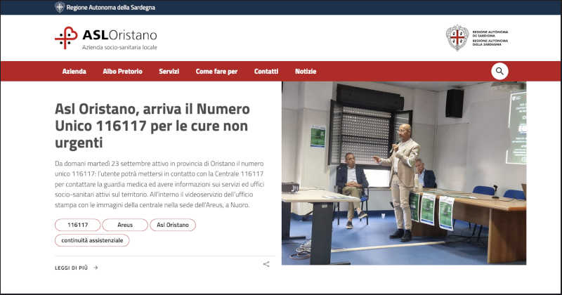 sito https://www.asl5oristano.it/