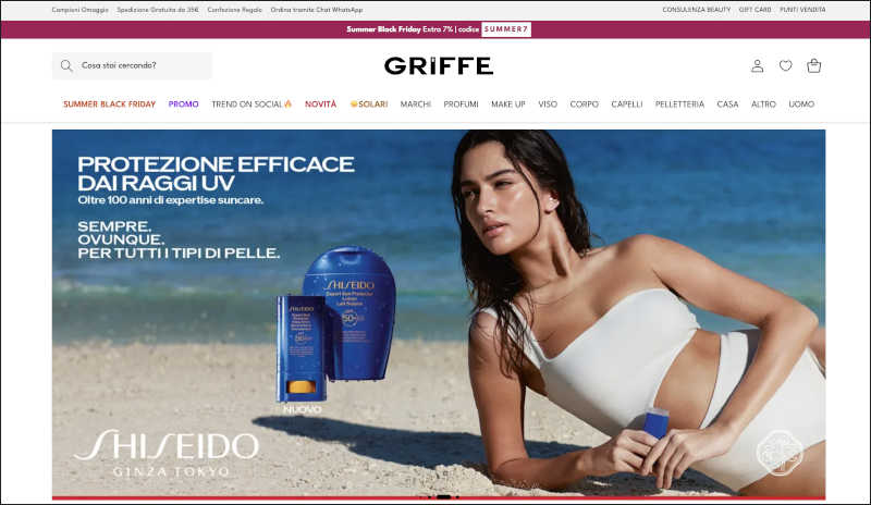 sito: https://profumeriegriffe.com/