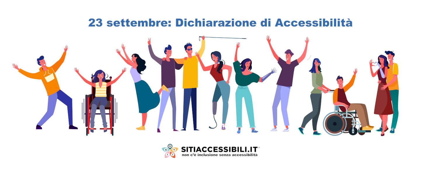 23 settembre: dichiarazione di accessibilità