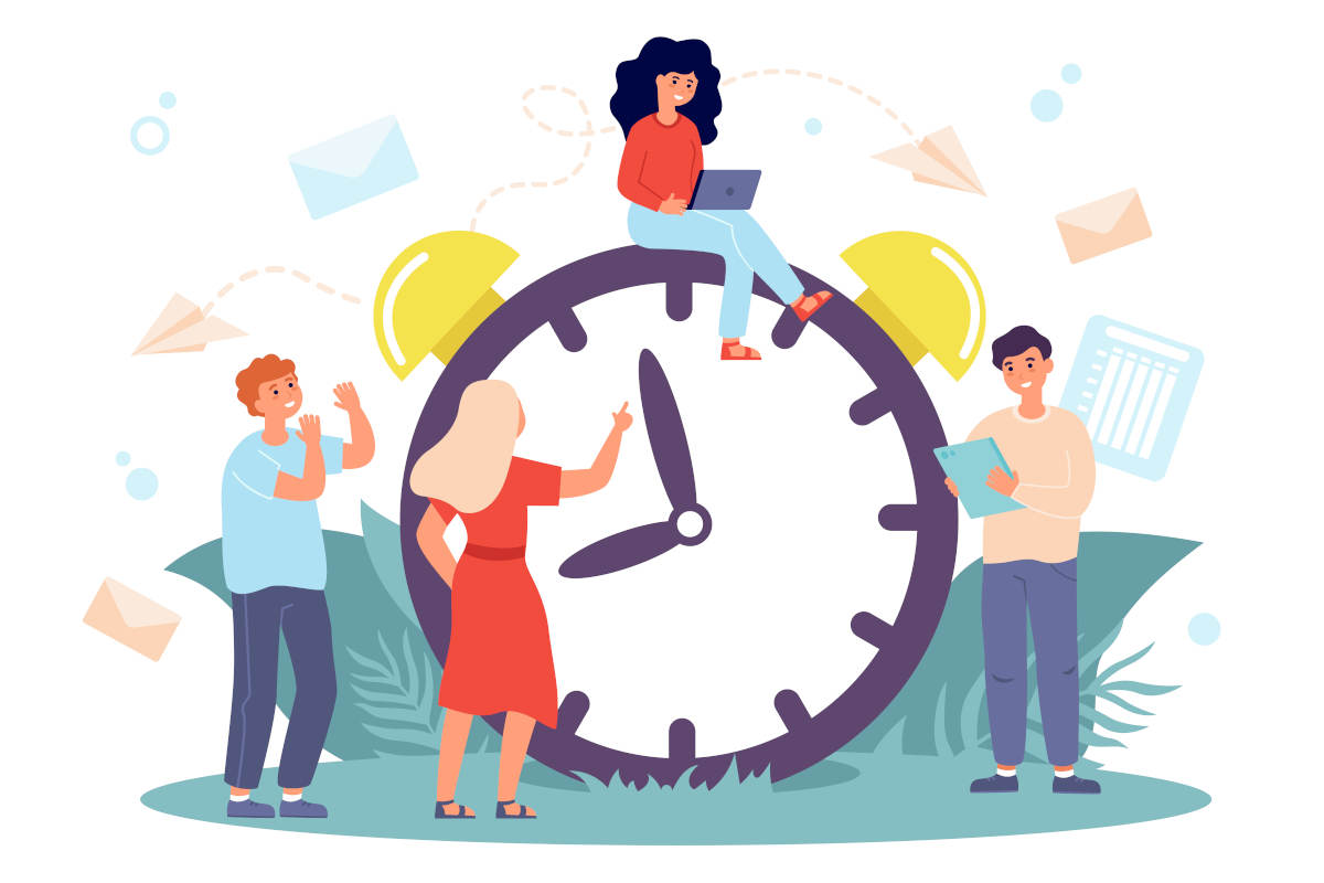 Un orologio per significare la scadenza dell'Accessibility Act