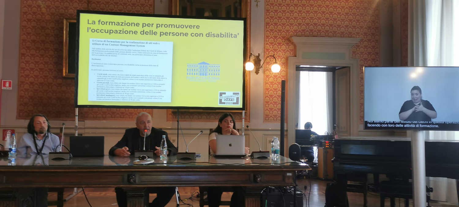 "Joomla! 4.1 – La nuova versione del CMS accessibile anche in fase di sviluppo" intervento di Siti Accessibili