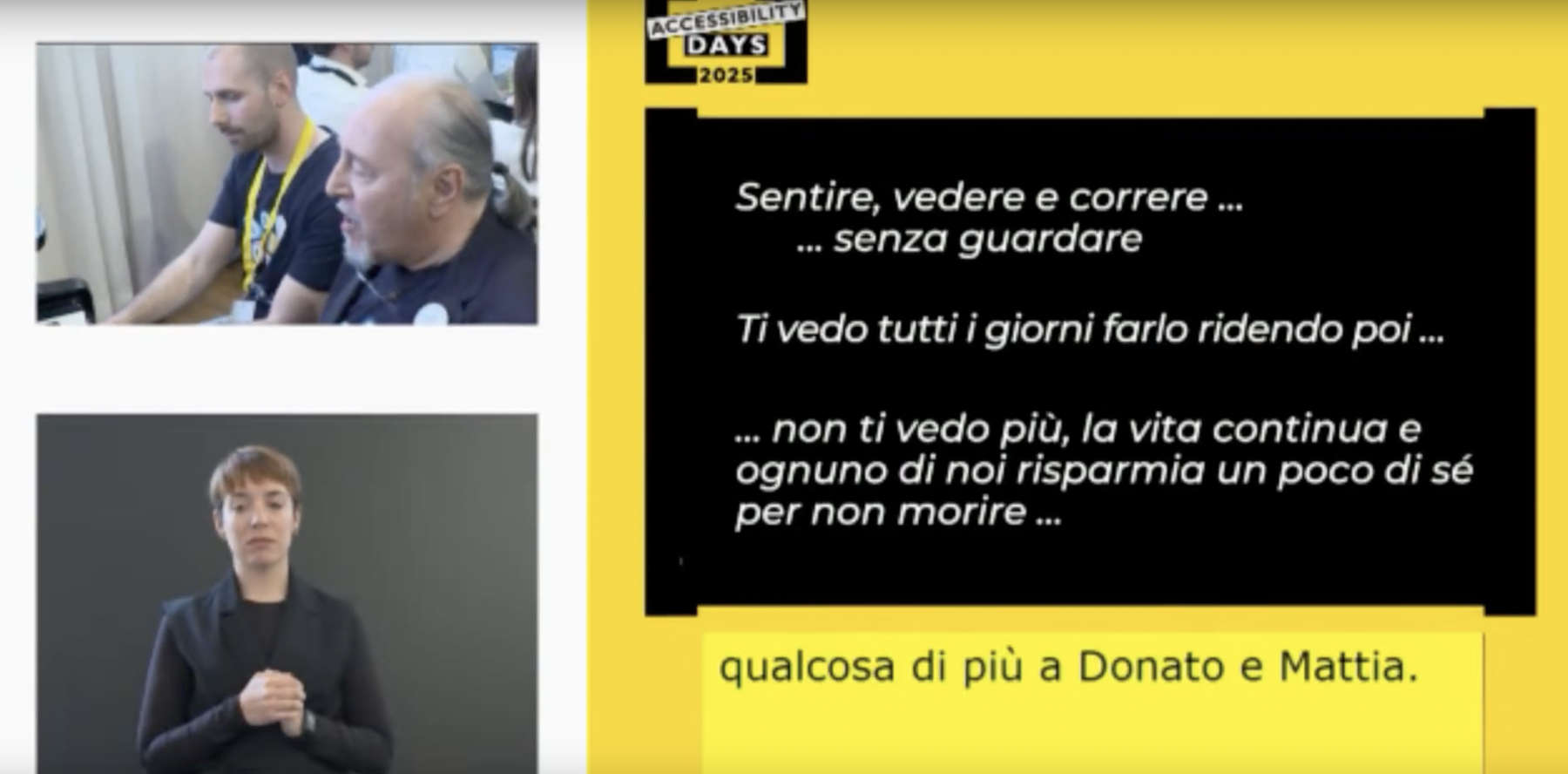 performance donato mattia