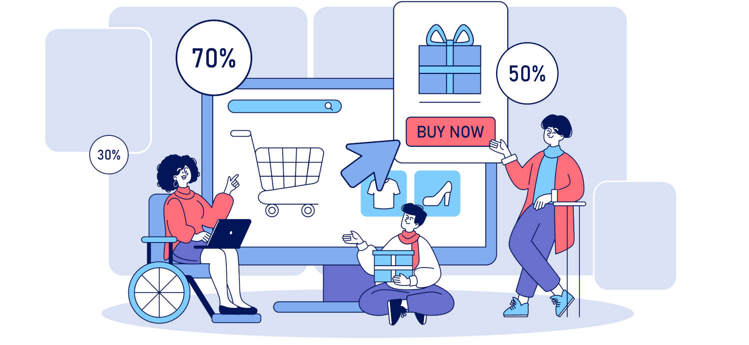 E-commerce accessibili