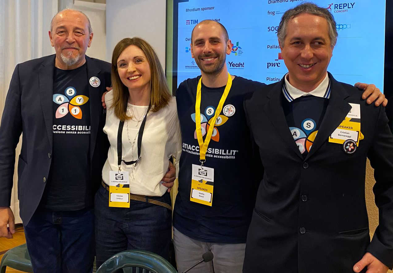 tiziana e il team sitiaccessibili