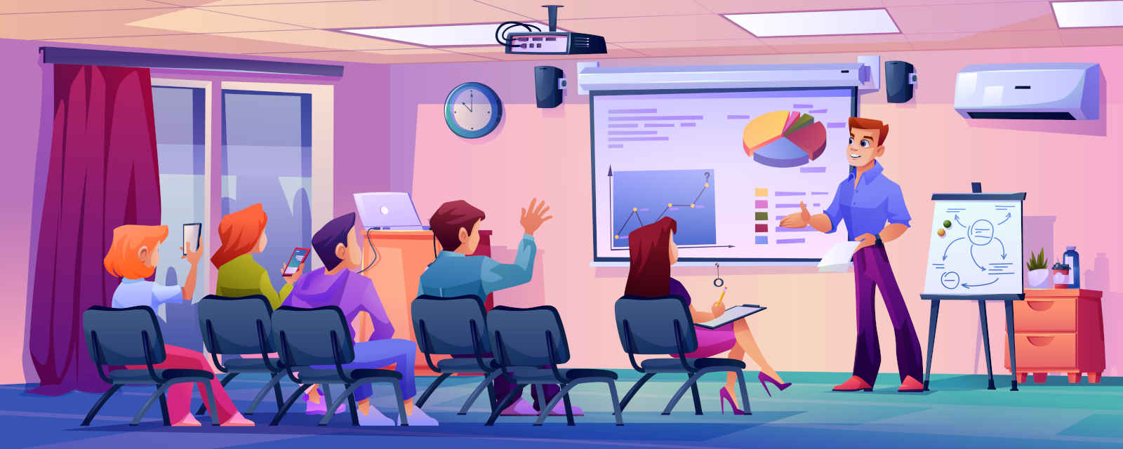 disegno aula formazione